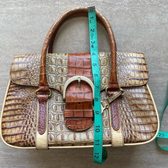Brahmin Torey Tri Color Handbag - Picture 8 of 14